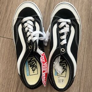 NWT Vans Black and White Classic Sneakers